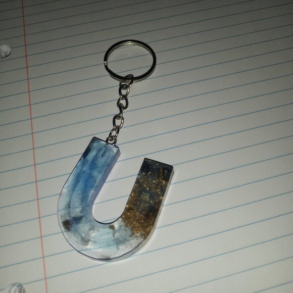 Accessories | Handmade Letter U Keychain | Poshmark